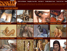 Tablet Screenshot of nakedgirlfriendvids.com